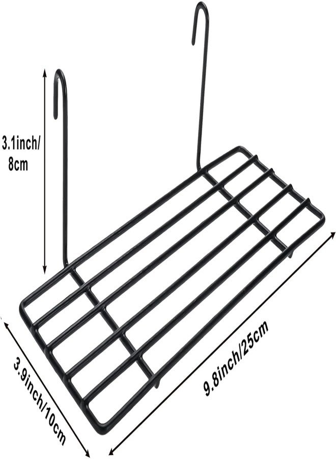 Yaegoo 3 Pack Wire Baskets and Shelves - Hanging Shelf for Wall Grid Panel - Image 4